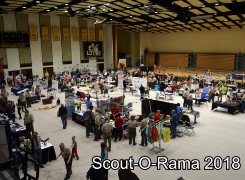 Scout Units host a display booth at Scout-O-Rama
